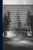 Memoriam Of Rev. Charles Clinton Beatty, D.d., ll.d. Of Steubenville. Ohio Born January 4, 1800, Died October 30, 1882, And Of His Wife, Mrs. Hetty El