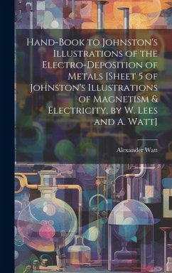 Hand-Book to Johnston's Illustrations of the Electro-Deposition of Metals [Sheet 5 of Johnston's Illustrations of Magnetism & Electricity, by W. Lees - Watt, Alexander