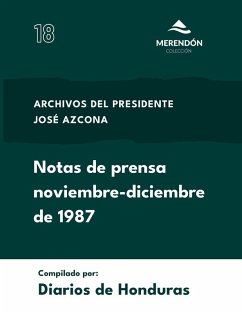 Cover Notas de Prensa noviembre-diciembre de 1987