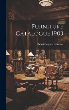 Cover Furniture Catalogue 1903