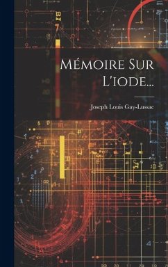 Cover Mémoire Sur L'iode...