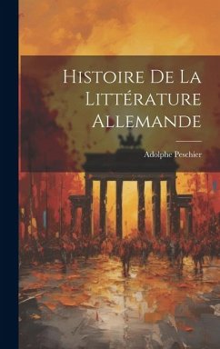 Cover Histoire De La Littérature Allemande