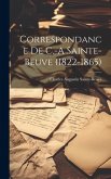 Correspondance De C.-A Sainte-Beuve (1822-1865)