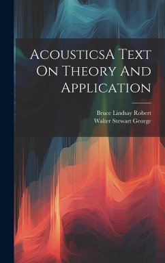 Cover AcousticsA Text On Theory And Application