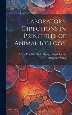 Cover Laboratory Directions in Principles of Animal Biology