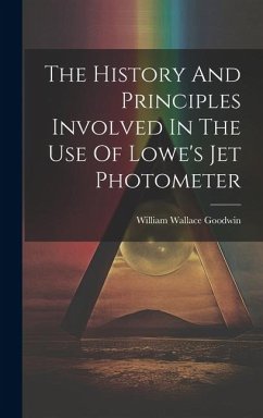 Cover The History And Principles Involved In The Use Of Lowe's Jet Photometer