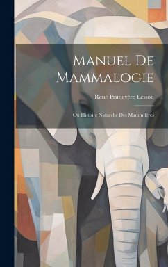 Cover Manuel De Mammalogie