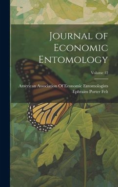Cover Journal of Economic Entomology; Volume 12