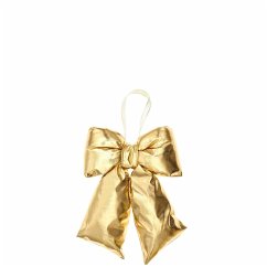 Cover Weihnachtsschleife zum Hängen, gold, 24 x 19 x 5 cm