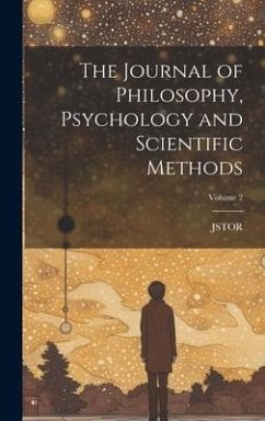 Cover The Journal of Philosophy, Psychology and Scientific Methods; Volume 2