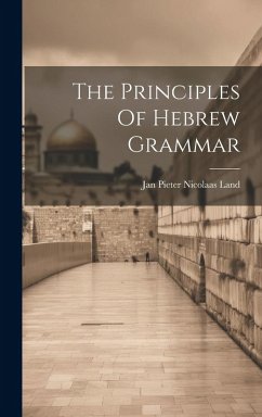 Cover The Principles Of Hebrew Grammar