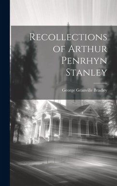 Cover Recollections of Arthur Penrhyn Stanley