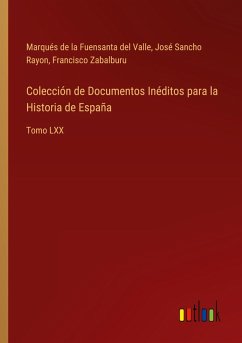 Cover Colección de Documentos Inéditos para la Historia de España