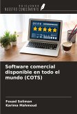 Software comercial disponible en todo el mundo (COTS)