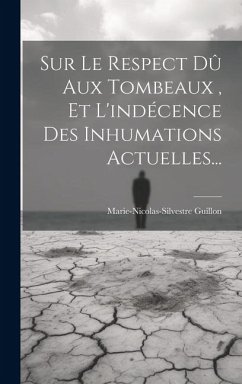 Cover Sur Le Respect Dû Aux Tombeaux, Et L'indécence Des Inhumations Actuelles...