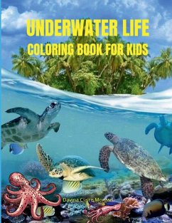 Cover Underwater Life Coloring Book for Kids
