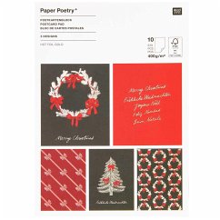 Cover Postkartenblock Schleifen, Classic, FSC MIX, 10 Karten, 400 g/m²