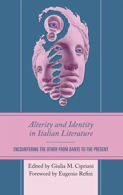 Cover Alterity and Identity in Italian Literature