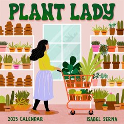 Cover Plant Lady Wall Calendar 2025