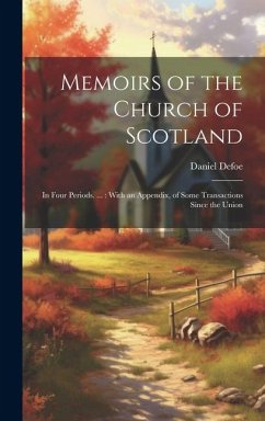 Cover Memoirs of the Church of Scotland
