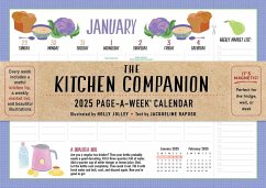 The Kitchen Companion Page-A-Week Calendar 2025 - Workman Calendars; Raposo, Jacqueline