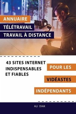 Cover Annuaire télétravail travail à distance pour les Vidéastes indépendants