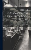 Hotel Management Quantity Food Recipes