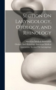 Cover Section On Laryngology, Otology, and Rhinology