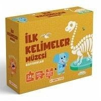 Ilk Kelimeler Müzesi - Hayvanlar Ingilizce Destekli Kitap ve Yapboz Seti - Kolektif