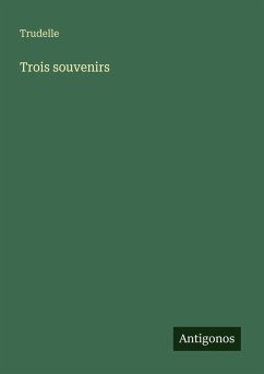 Cover Trois souvenirs