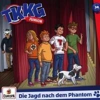 Cover TKKG Junior 34. Die Jagd nach dem Phantom
