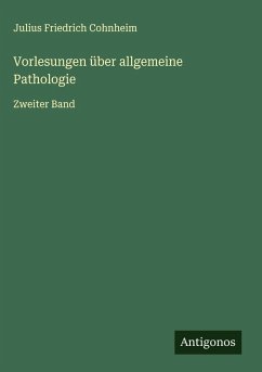 Cover Vorlesungen über allgemeine Pathologie