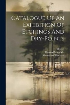 Cover Catalogue Of An Exhibition Of Etchings And Dry-points