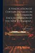 A Vindication of Certain Passages in... - Bild 1