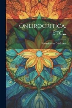 Cover Oneirocritica. Etc...