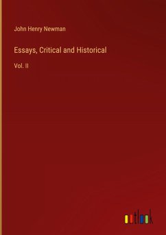 Essays, Critical and Historical Essays, Critical and Historical