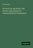 Wo steckt der Mauschel?: oder jdischer Liberalismus und wissenschaftlicher Pessimismus