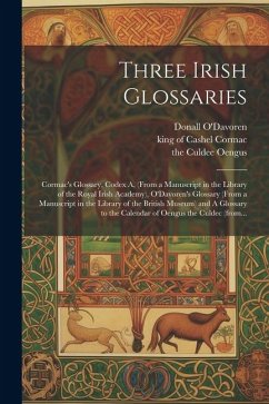 Cover Three Irish Glossaries