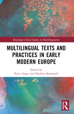 Multilingual Texts and Practices in Early Modern Europe