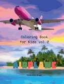 Airplane Coloring Book for Kids vol.2