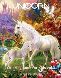 Unicorn Coloring Book for Kids vol.3 - Davina Claire Morgan