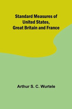 Cover Standard Measures of United States, Great Britain and France