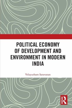 Cover Political Economy of Development and Environment in Modern India