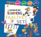 Eglenceli Faaliyet Seti Lacivert Kitap 4 Yas Üzeri