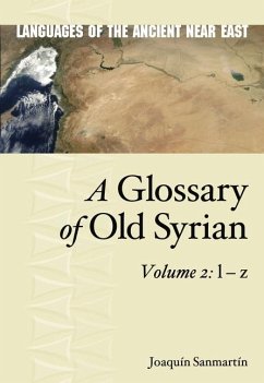 A Glossary of Old Syrian