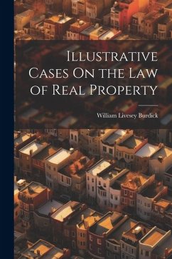 Cover Illustrative Cases On the Law of Real Property