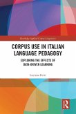 Corpus Use in Italian Language Pedagogy Corpus Use in Italian Language Pedagogy
