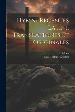 Cover Hymni Recentes Latini. Translationes et Originales