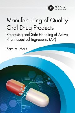 Cover Manufacturing of Quality Oral Drug Products