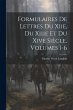 Formulaires De Lettres Du Xiie, Du... - Bild 1